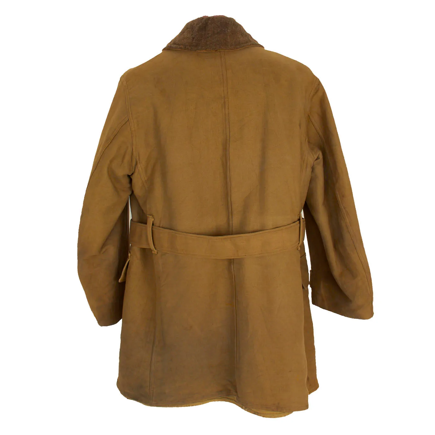 Original Rare WWI U.S. Model 1918 “Mackinaw” Coat with Engineer Sergeant’s Insignia - Large Size