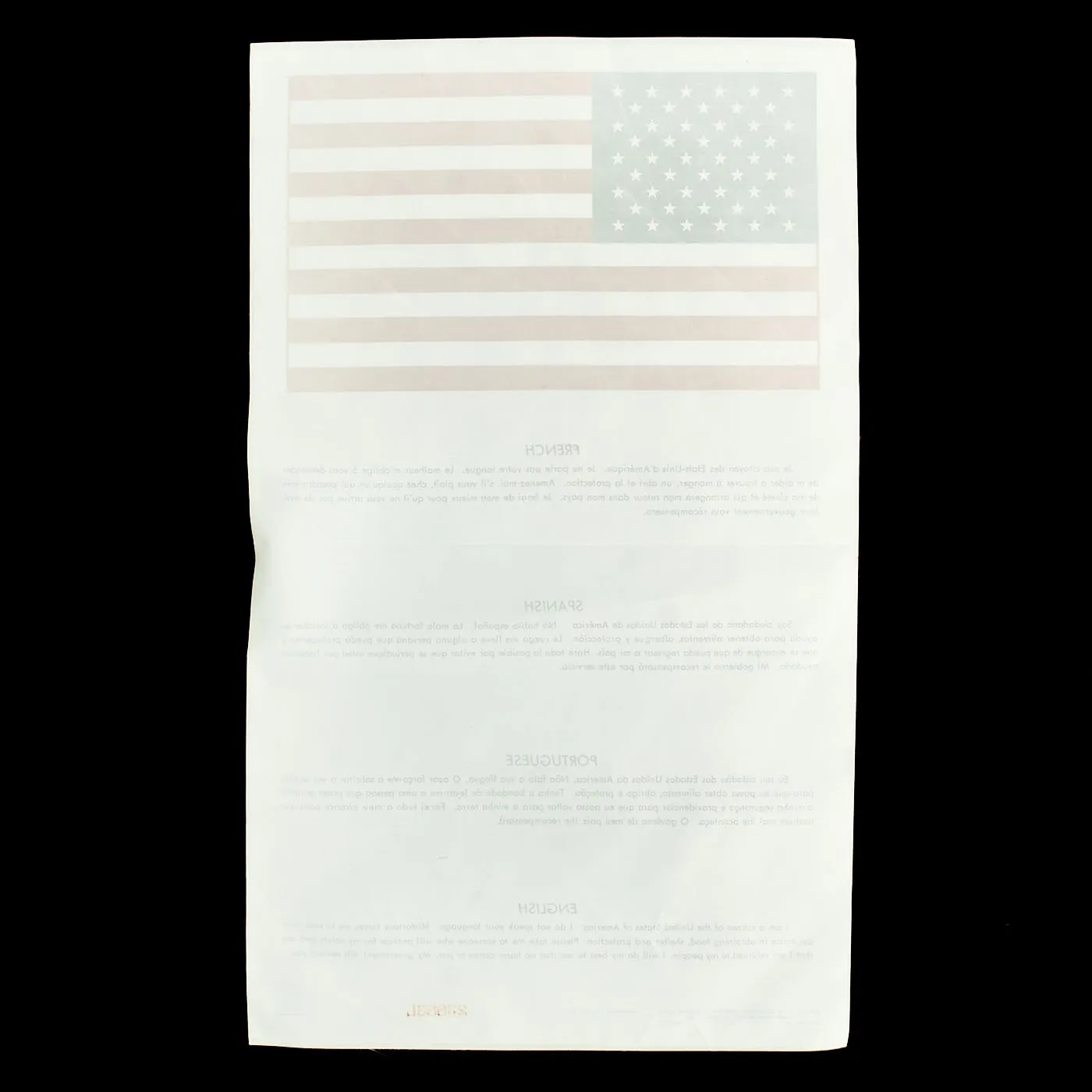 Original U.S. Air Force Blood Chit Collection - Korean War, Vietnam War, Operation Iraqi Freedom