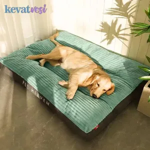 Pet Bed Winter Warm Dog Sleeping Mat Corduroy Pet Mat for Small Medium Large Dogs Removable Puppy Bed Pet Supplies