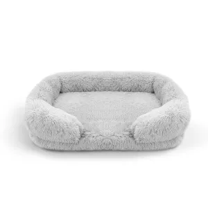 Pet Dog Comfort Bed Plush Bed Comfortable Nest Removable cleaning Kennel L