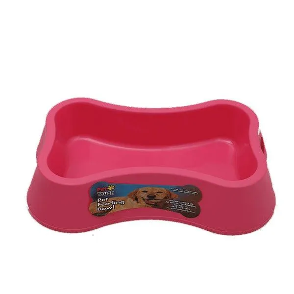 PET FEEDING BOWL HT6577 BONE SHAPE