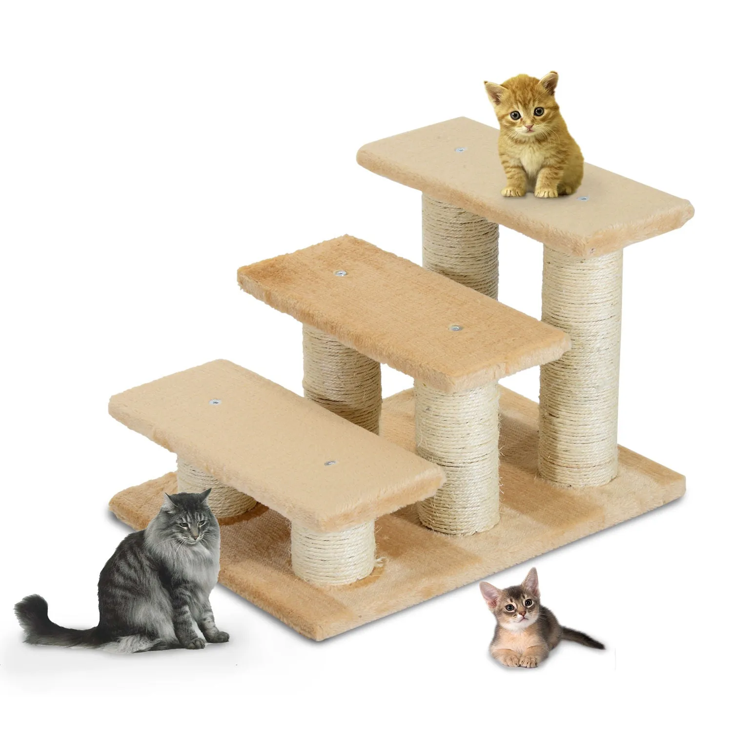 Pet Stairs 3-step Pet Ladder Cat dog Stairs Climb Ladder Cat Tree