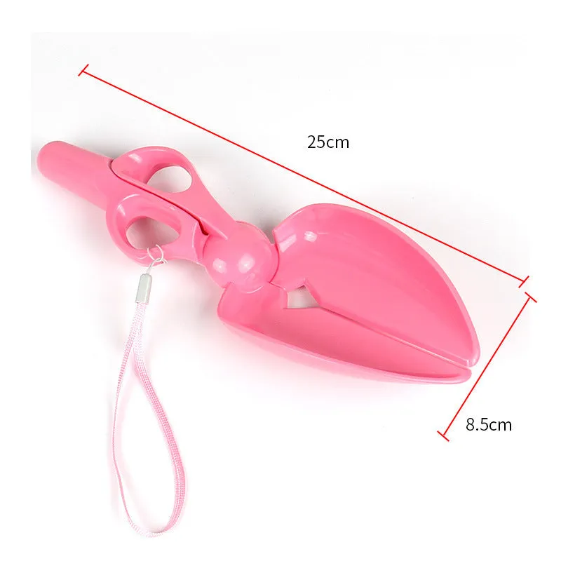 Pet supplies dog portable poop picker scissor type pet dog shovel