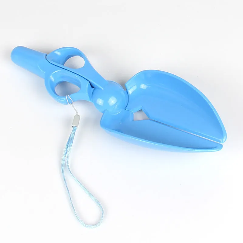 Pet supplies dog portable poop picker scissor type pet dog shovel