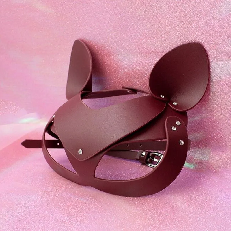 Pleather Petplay Mask (Many Animal Types)