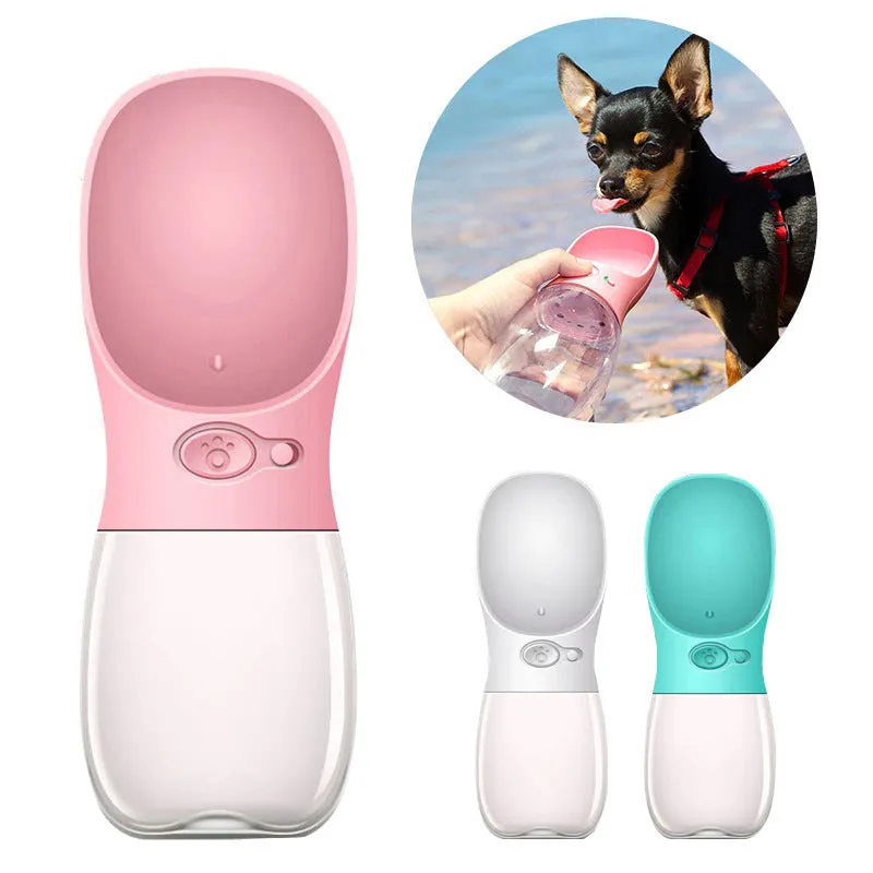 Portable Pet Dog Water Dispenser /  Bottle For Small Large Dogs Travel Puppy Cat Drinking In Car or on the go