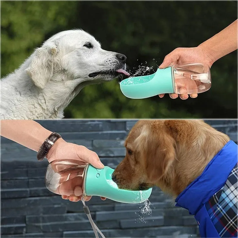 Portable Pet Dog Water Dispenser /  Bottle For Small Large Dogs Travel Puppy Cat Drinking In Car or on the go