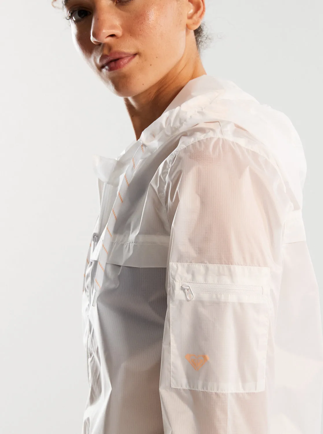 Pure Pursuit Windbreaker - Bright White