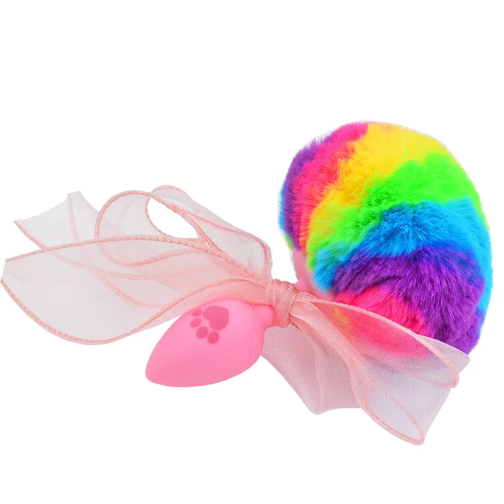 Rainbow Kitten Play & Plug Set