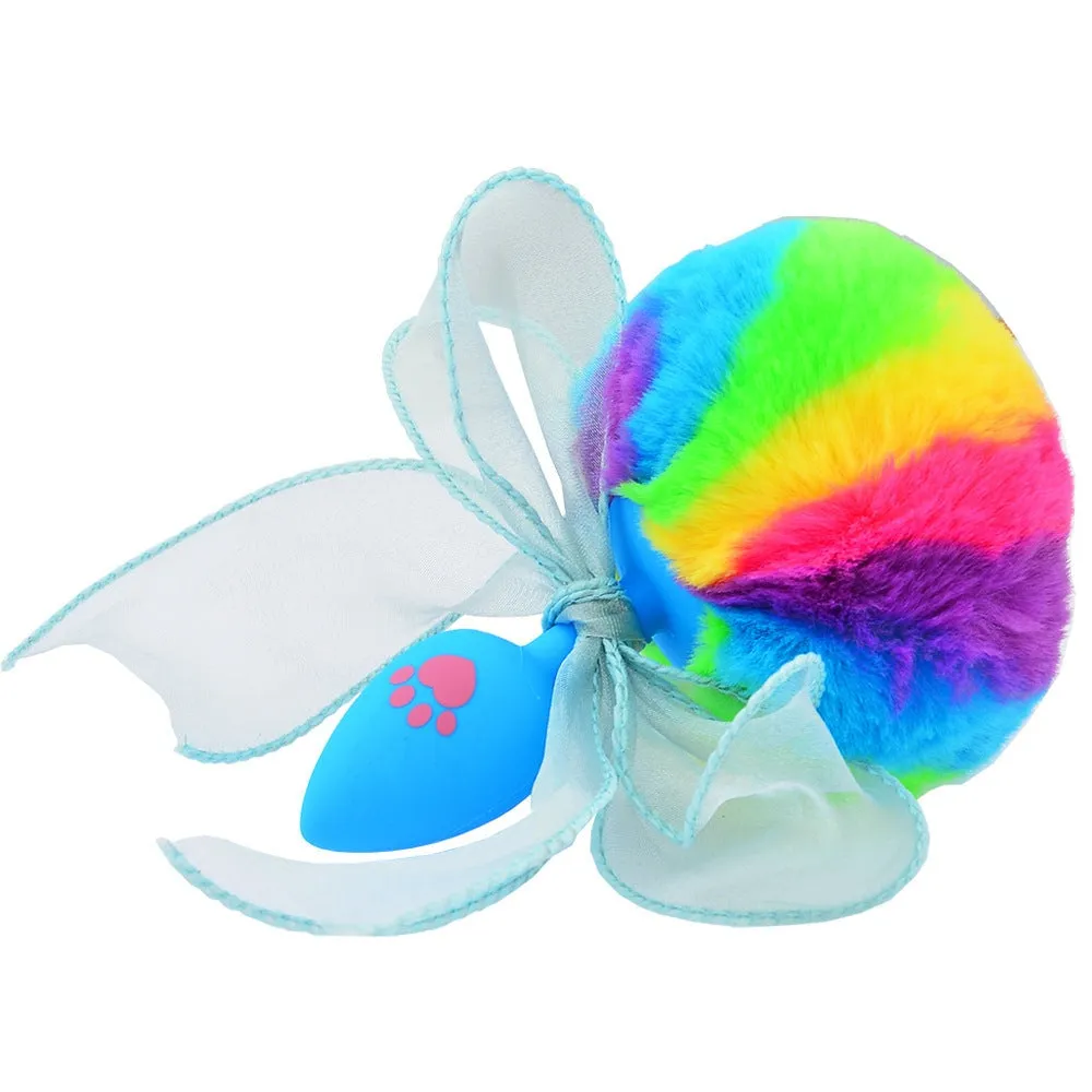 Rainbow Kitten Play & Plug Set