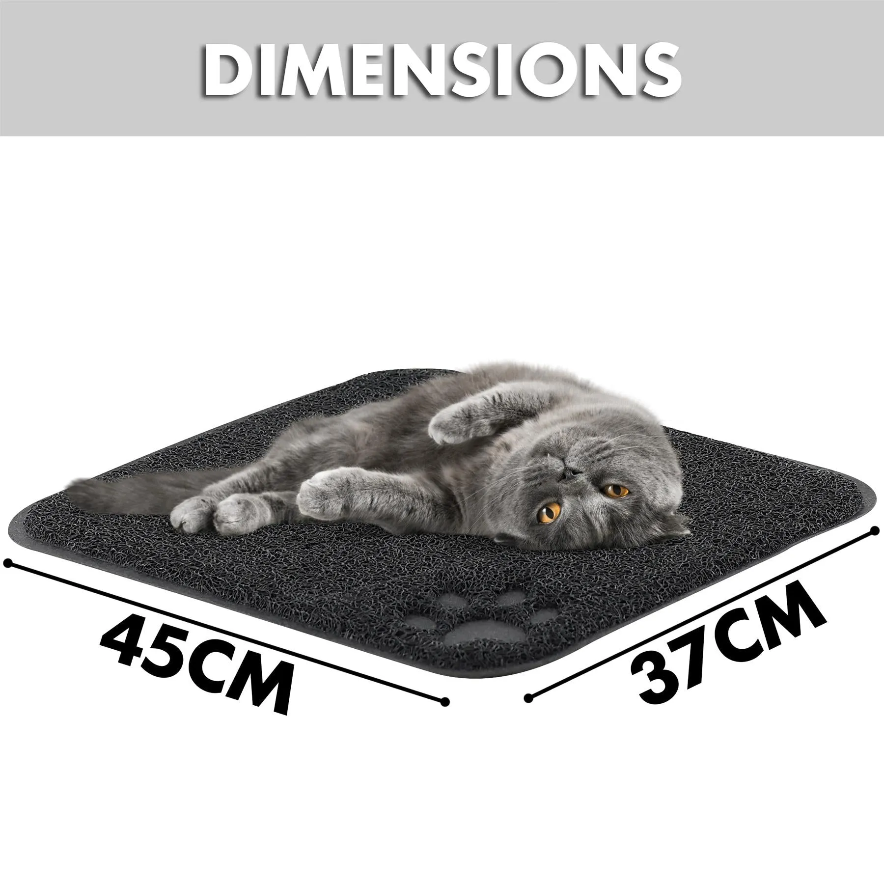 Rubber Cat Litter Mat