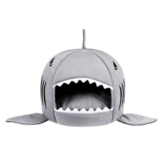 Shark Round Cat House