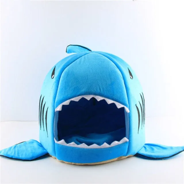 Shark Round Cat House