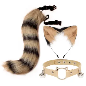 Sly Fox Tail Ear & Collar Set