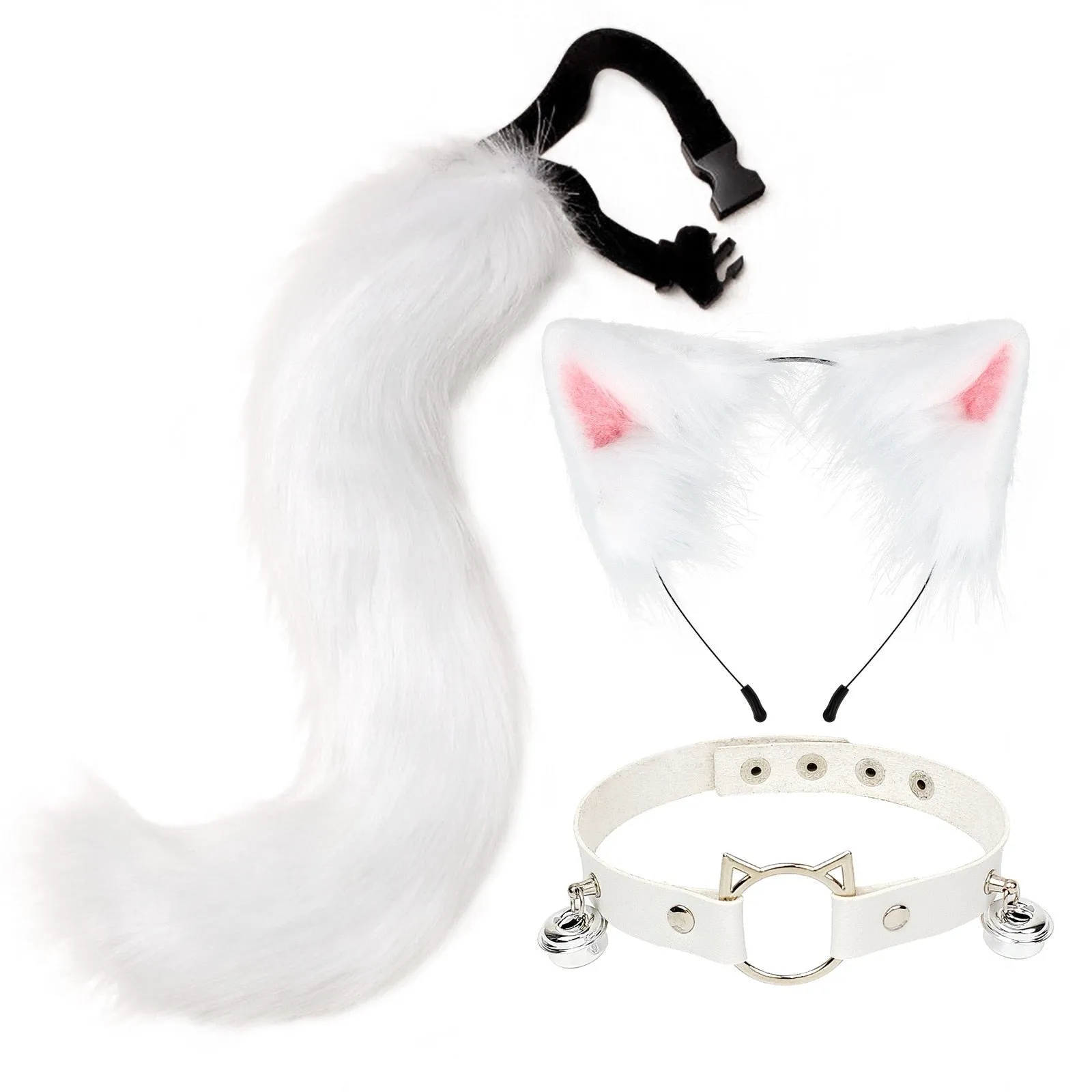 Sly Fox Tail Ear & Collar Set