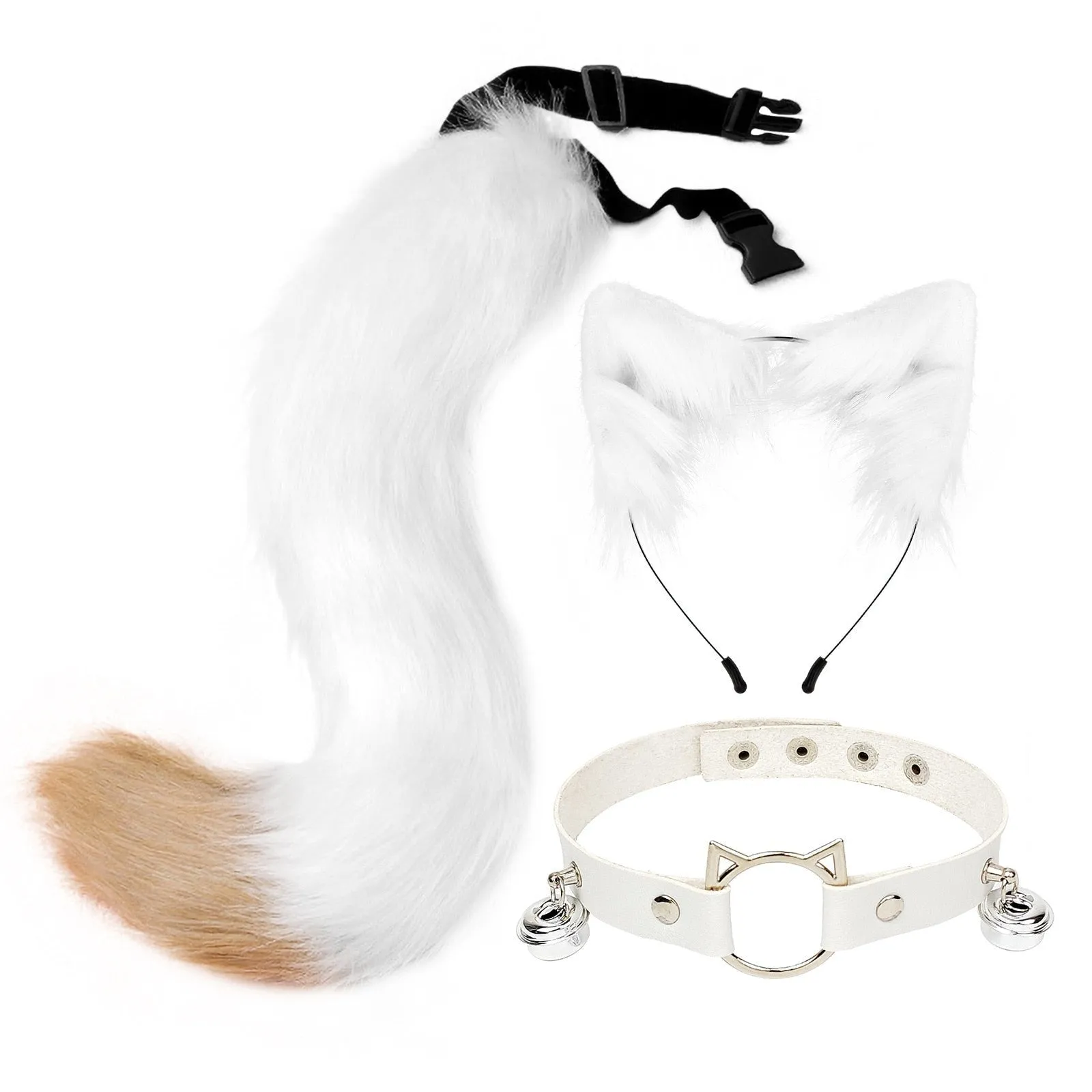 Sly Fox Tail Ear & Collar Set