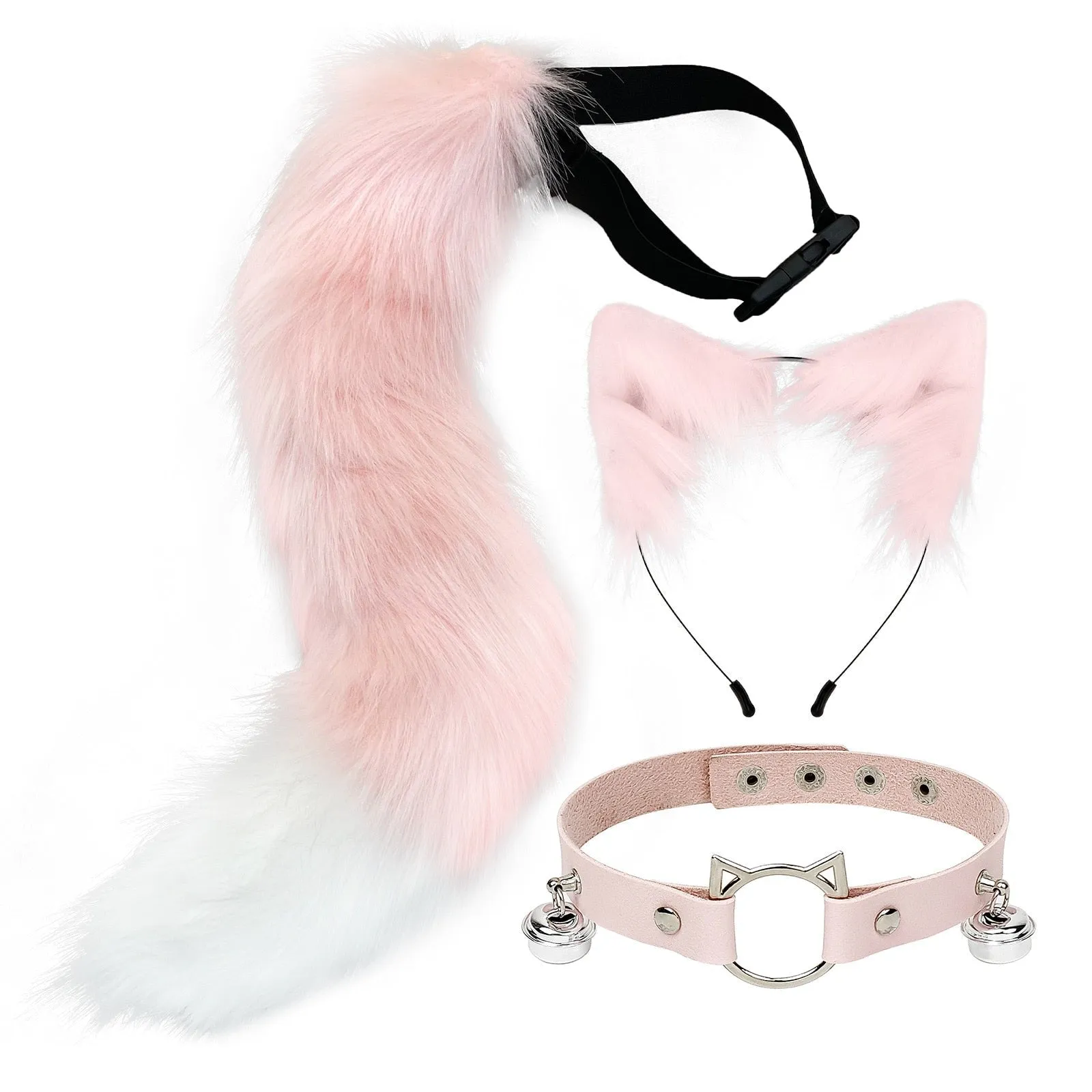 Sly Fox Tail Ear & Collar Set