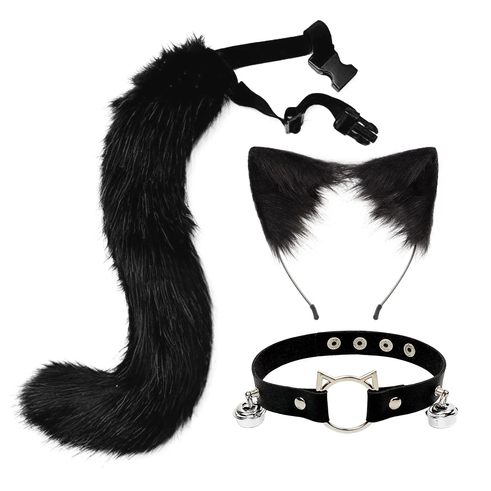 Sly Fox Tail Ear & Collar Set