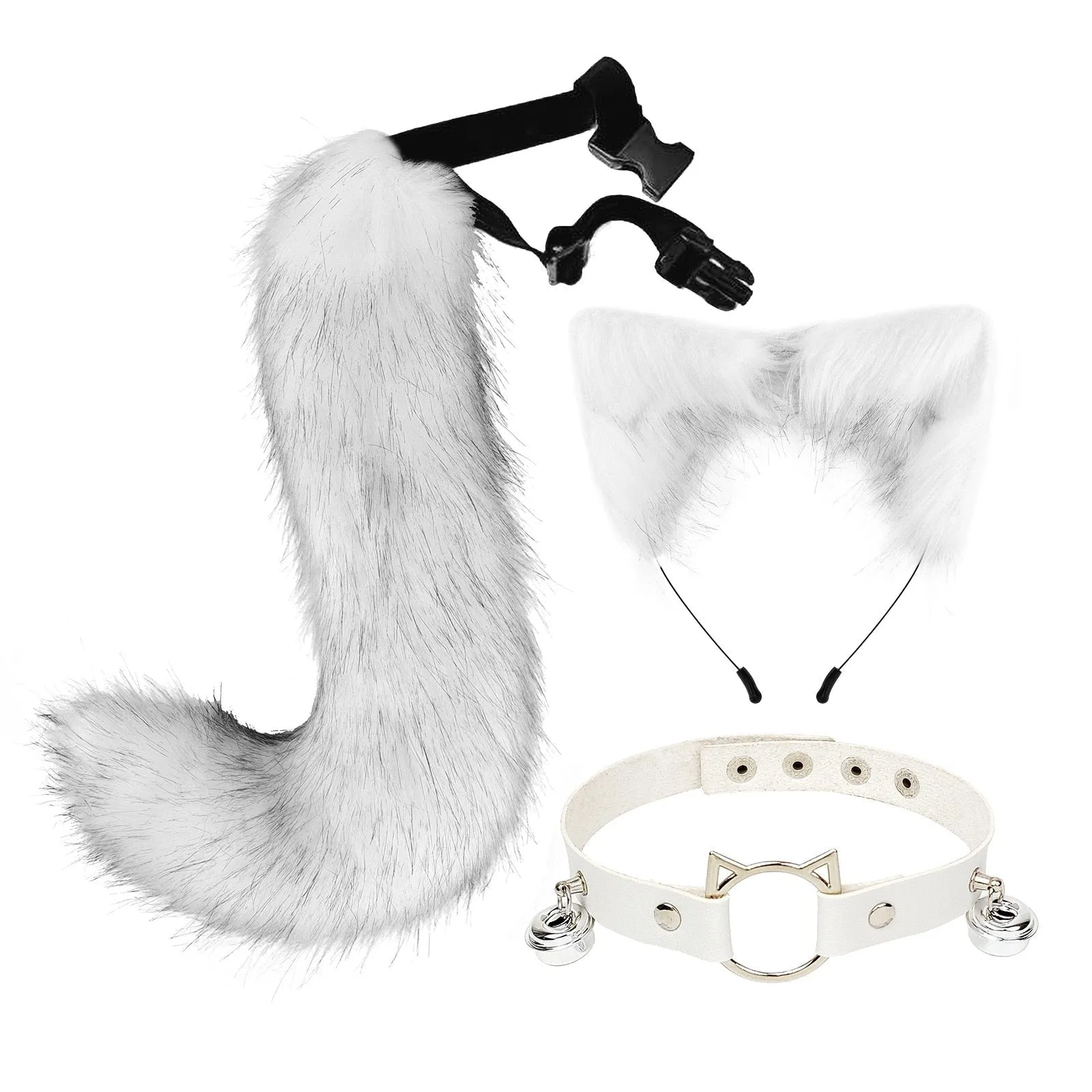 Sly Fox Tail Ear & Collar Set