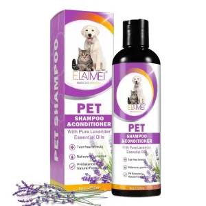 Softening Pet Shampoo Mite Dirt Removal