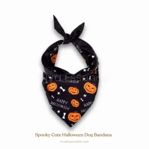 Spooky Cute Halloween Dog Bandana - Soft & Washable