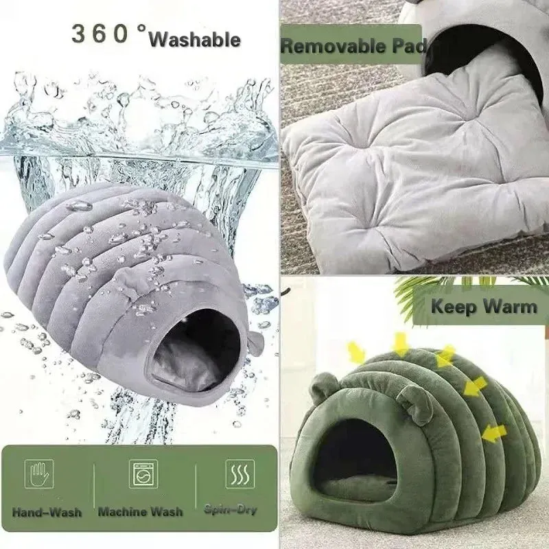 TEEK - Cat Caterpillar Style Sleeping House