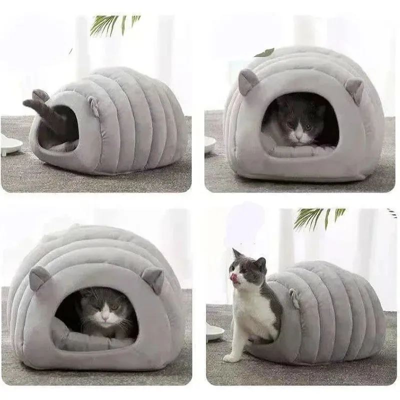 TEEK - Cat Caterpillar Style Sleeping House