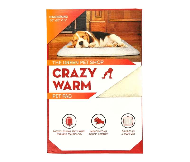 The Crazy Warm Pet Pad by The Green Pet Shop