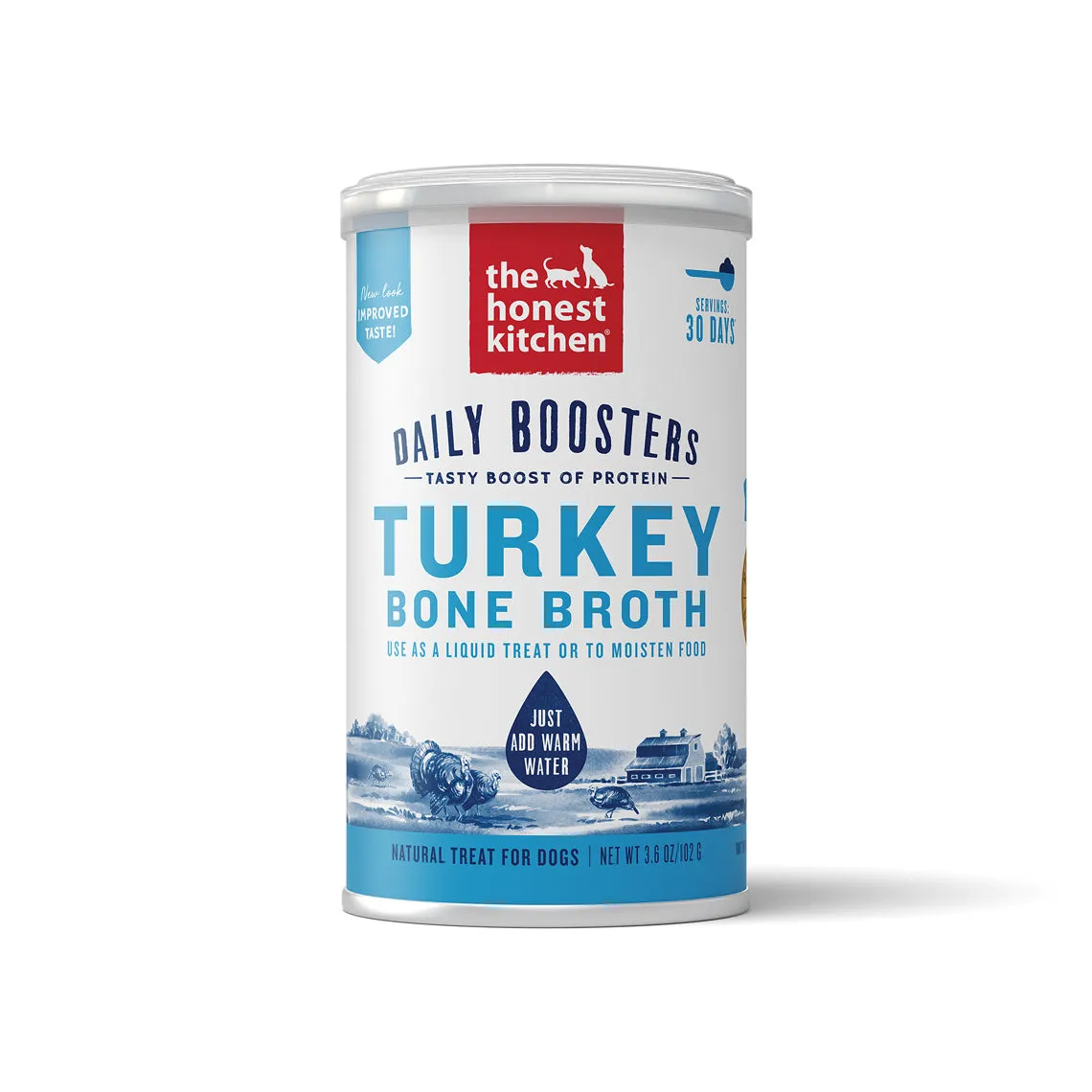 The Honest Kitchen Daily Boosters Bone Broth for Dogs & Cats