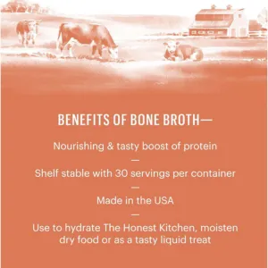 The Honest Kitchen Daily Boosters Instant Bone Broth for Dogs & Cats, .12 oz