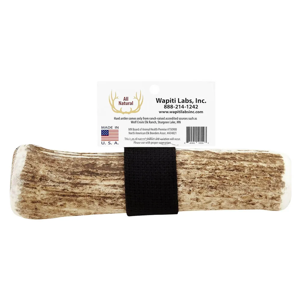 Wapiti Labs Elk Antler Dog Chews, 8", Split