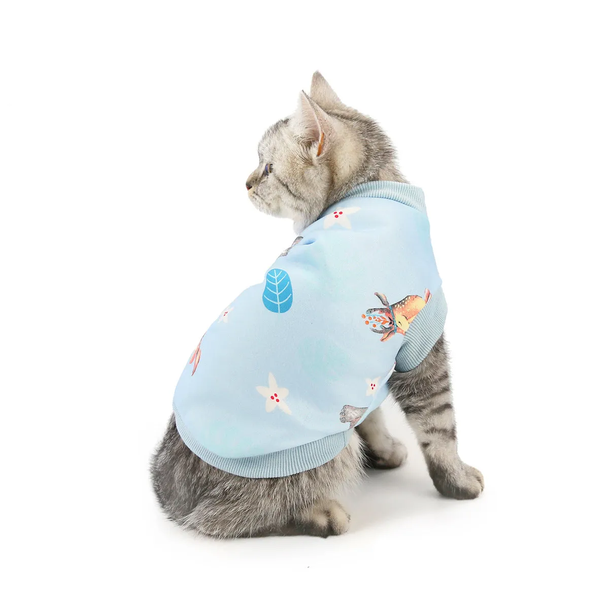 Warm autumn and winter pet cat clothes pet clothes