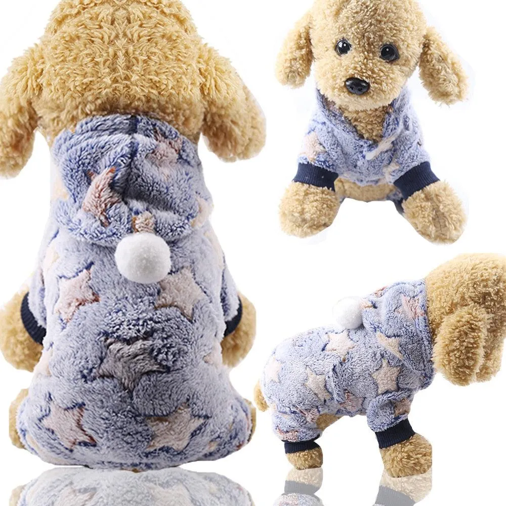 Warm Fleece Pet Pajamas