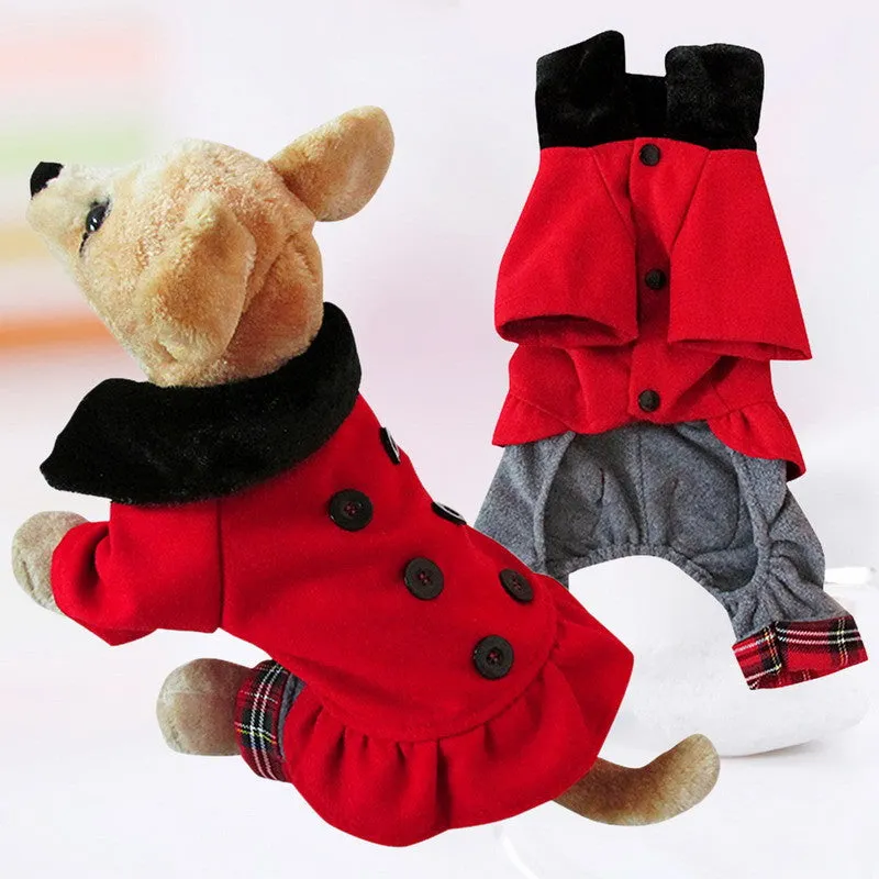 Woolen Warm and Comfortable Dog Clothes For Small Pet