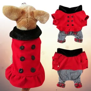 Woolen Warm and Comfortable Dog Clothes For Small Pet