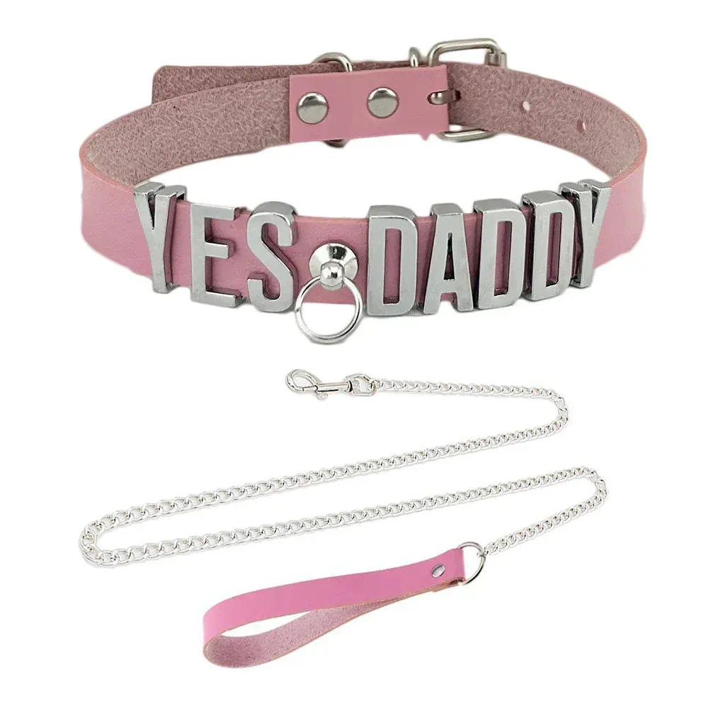 Yes Daddy Collar & Leash Set